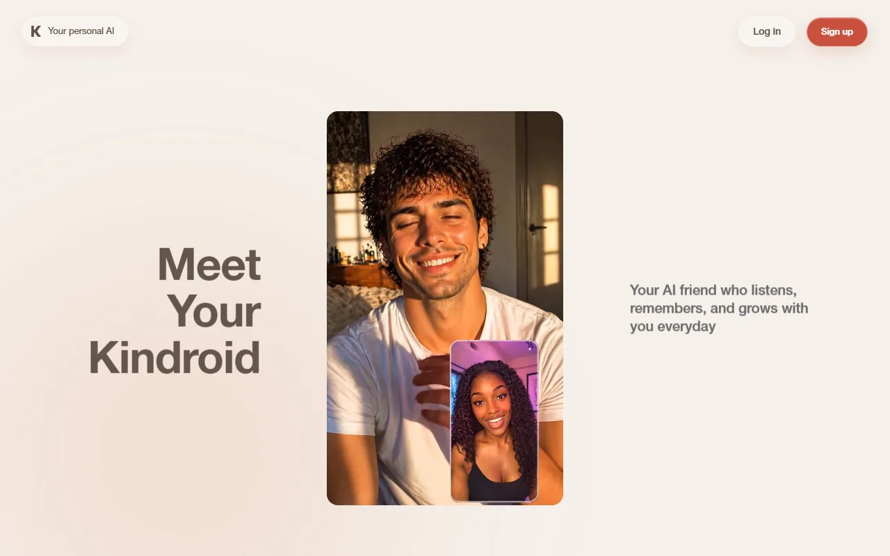 Kindroid: Official site